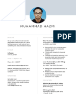 MuhdHazmi Resume