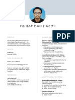 MuhammadHazmi Resume