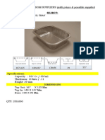 Response Foil Tray (With Prices & Possible Supplier)