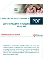 Charla Acoso Escolar