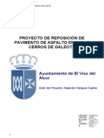 Proyecto Basico y Ejecucion Reparacion Capa de Rodadura de Calle Cerros de Galeote - 1 - Fi
