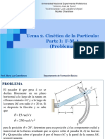 Cinética de La Partícula - Problema2 Feb-2023