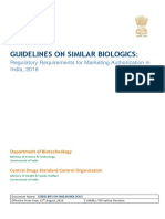 Bio Similar Guideline 2016