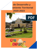 Pdyot 2020 2023 Actualizado