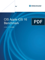 CIS Apple IOS 16 Benchmark v1.0.0