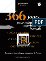 366 Jours Pour Mieux Vous Exprimer en Francais Des Astuces Et Conseils Pour Chaque Jour de Lannee French Edition by Christelle Molon Molon Christelle z Lib.org .Epub