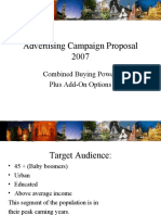 Advertising Campaign Proposal 2007