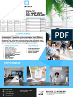 Grey Modern Working Space Promotion Flyer 