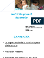 Nutrición para El Desarrollo - UNICEF PERÚ