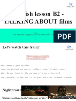 English Lesson B2 - Movie