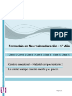 Apunte B - Cerebro Emocional - Mat. Complementario - La UCCM y El Placer