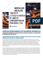 Cybersecurity Professional Services Brochure ES