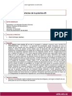 Informe de Práctica 5 - PMI I - ESCOBAR