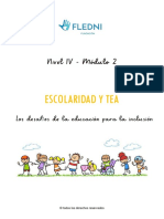 Escolaridad y Tea