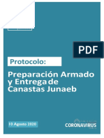 Protocolo Armado y Entrega Canastas 10.08.2020