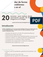 ¿Cómo Abordar de Forma Integral Los Problemas Conductuales en El Colegio