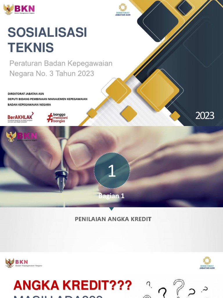 Sosialisasi Perbkn No 3 Tahun 2023 | PDF