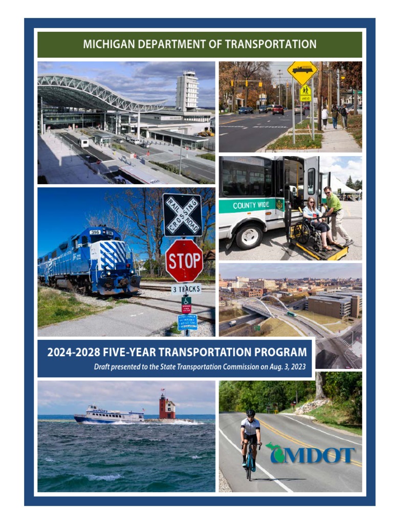 MDOT 20242028 5Year Plan PDF Transport Public Transport