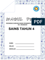 Modul PDPR Sains Tahun 4 Zon Batu Kurau