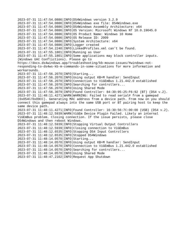 Ds4windows log 20230731 0 pdf