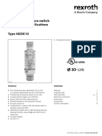 HEDE12 Electronic Pressure Switch - Re30340 - 2020-01