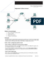 Atividade PT 3.3.4 Configurando VLANs e Troncos