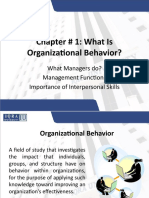 What is Organizational Behaviour