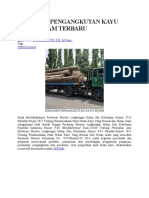 Dokumen Pengangkutan Kayu Hutan Alam Terbaru