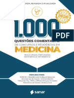 1 000 Questões Comentadas de Concursos e Residências em Medicina