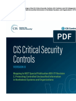 CIS Controls v8 Mapping To 800 171 Rev 2 2 2023