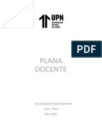 Plana Docente