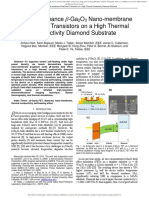 High Performance b-Ga2O3 Nano-Membrane Field Effec