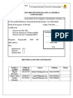 Inventario Horas Comunitarias