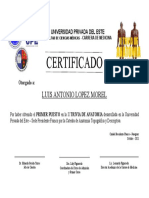 Modelo Certificado