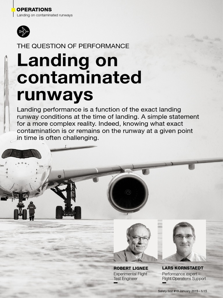 Landing On Contaminated Runways PDF Runway Snow