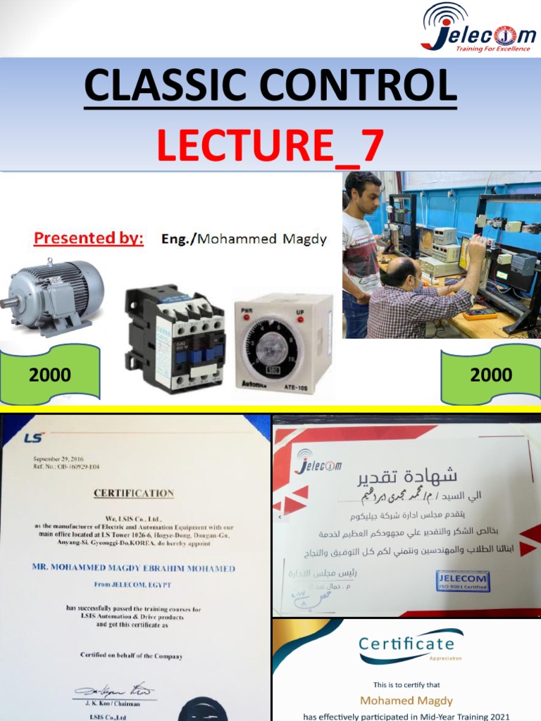 Classic Control LECTURE 7 | PDF