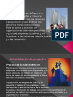 Administración de Proyectos