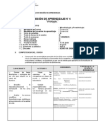 6 Sesión de Aprendizaje USS - Microbiologia y Parasitologia