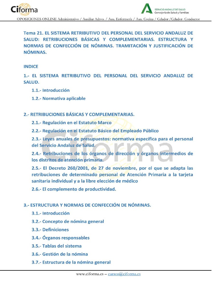 Tema 21 | PDF