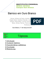 Barroco em Ouro Branco