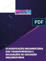 Classificação Orçamentária