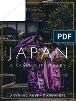 Discover Japan A Sample Itinerary 1