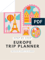 Europe Trip Planner FILLABLE 1