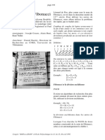 Les Suites de Fibonacci: La Recherche À L'école