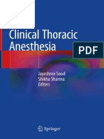 Jayashree Sood (Editor), Shikha Sharma (Editor) - Clinical Thoracic Anesthesia-Springer (2020)