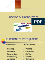 Functions of Management