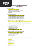 DBMS Unit-4 MCQ - S