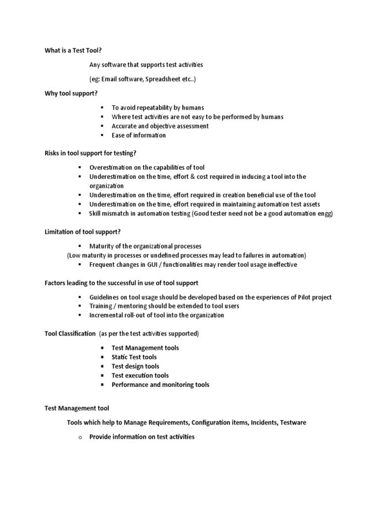 Chapter 6 test tool pdf