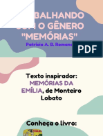 Trabalho Com o Gênero Memórias-Canva