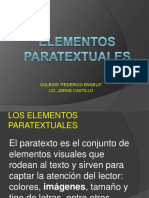 Elementos paratextuales